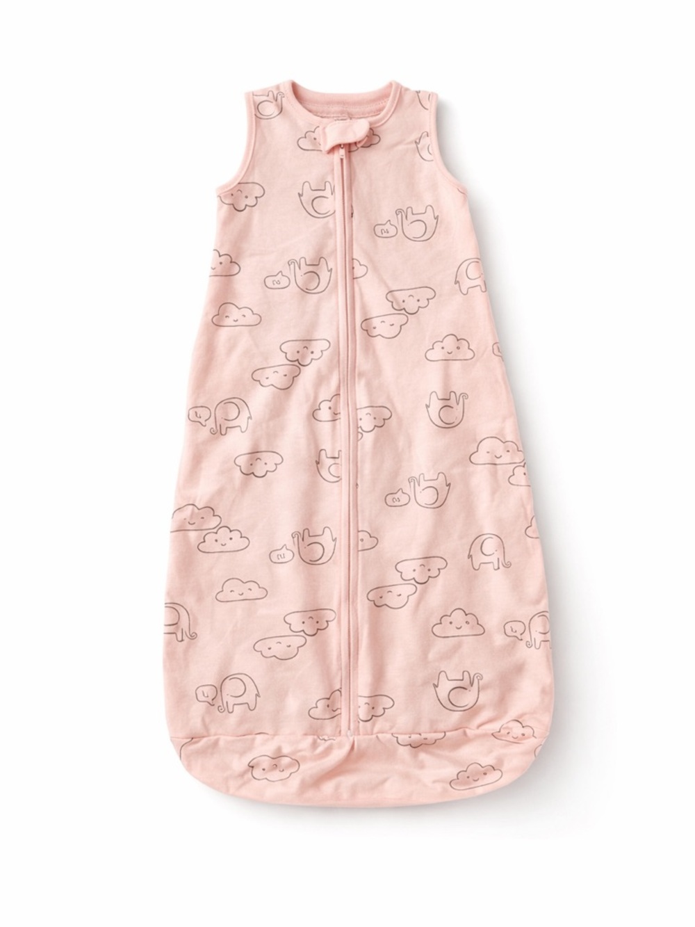 sleep sack Carter’s Baby Sleep Sack  Pink Elephant & Cloud Print Size Small 0 6M